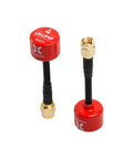 2 Pack Lollipop 4 FPV Antennas 5.8GHz RHCP With 2.5dBi SMA For FPV Racing Drones And Fat Shark Goggles Updated Version