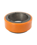 Premium Drive Wheel For MT15 And PU Replacement Fits Electric pallet Jack Trucks, 210mm orange wheel with six holes