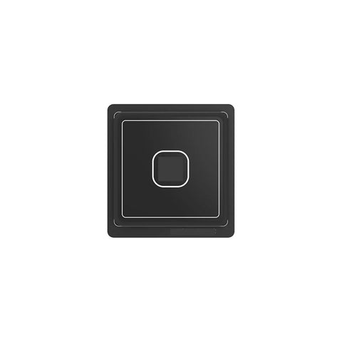 Top view of Mini GPS Compass Module With QMC5883L Built In TCXO Crystal And Farad Capacitor For FPV Drones, black design.