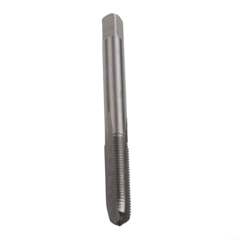 Pro Grade High Speed Steel Tire Valve Threading Tap For 5V1-36 Threads, close-up of the threading tool with silver finish