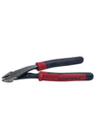 Diagonal Cutting Pliers With Angled Head For Tight Spaces 8 Inch High Leverage With Short Jaws Built For Heavy Duty Go To Electrician Work 36 Percent More Cutting Power Made In USA Durable Electrical Tool