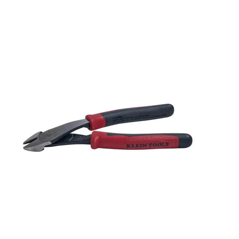 Diagonal Cutting Pliers With Angled Head For Tight Spaces 8 Inch High Leverage With Short Jaws Built For Heavy Duty Go To Electrician Work 36 Percent More Cutting Power Made In USA Durable Electrical Tool