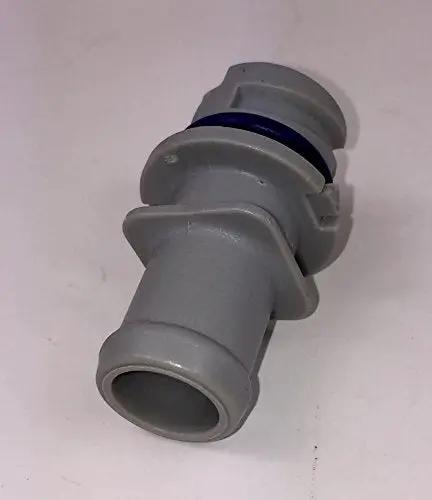 OE Spec Positive Crankcase Ventilation PCV Valve Built Thick for a trouble free tune up, showing gray housing and sealing ring.