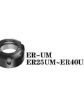 Top Tier Lathe Milling Tool ER25 ER32 ER40 Collet Nuts For CNC Engraving Machine High Strength Alloy Steel 32xM40x1.5 White Nut