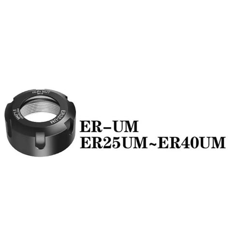 Top Tier Lathe Milling Tool ER25 ER32 ER40 Collet Nuts For CNC Engraving Machine High Strength Alloy Steel 32xM40x1.5 White Nut