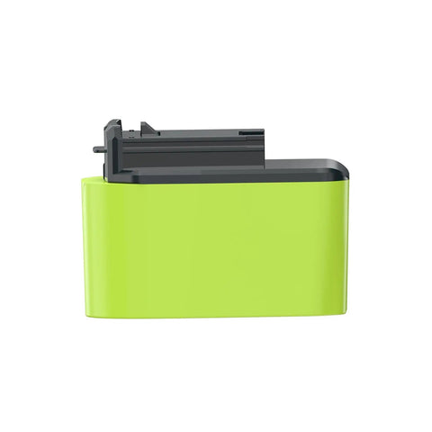 Real Deal Porter Cable To Ryobi Battery Adapter For Older 18 Volt Cordless Tools with durable green ABS material view.