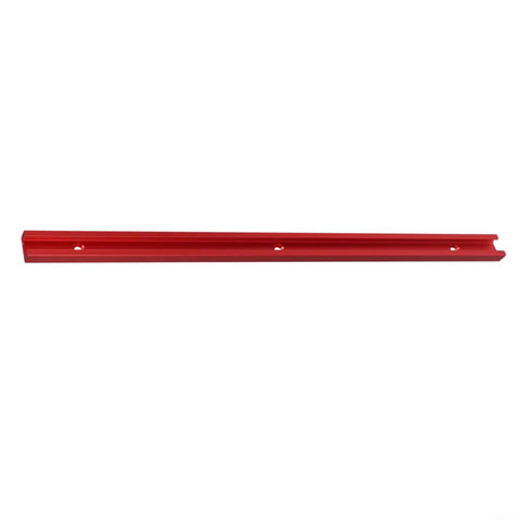 Red Pro Grade Sturdy Aluminum T Track T Slot Miter Jig For Woodworking Router Table With 300 To 600 Millimeter Length Options