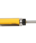 Heavy Duty Four Inch Shank T Shaped Router Bit For Woodworking Milling with carbide tip and steel shank for precise cutting.