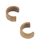 Kisser Button 2 Pack For Archery Easy Install No Bow Press Needed Lightweight Under 9 Grains Reduces String Vibe Dampening