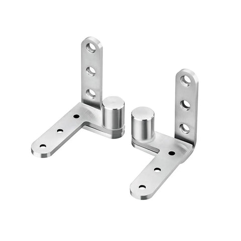 Stainless Steel Pivot Door Hinge Beefy Heavy Duty Hidden Door Hinges For Wooden Doors Cabinets Bookcases And Bookshelves Rust Resistant