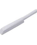 Push To Open Cabinet Latch With Spring Loaded Door Catch for kitchen drawers cupboards and wardrobes, white plastic