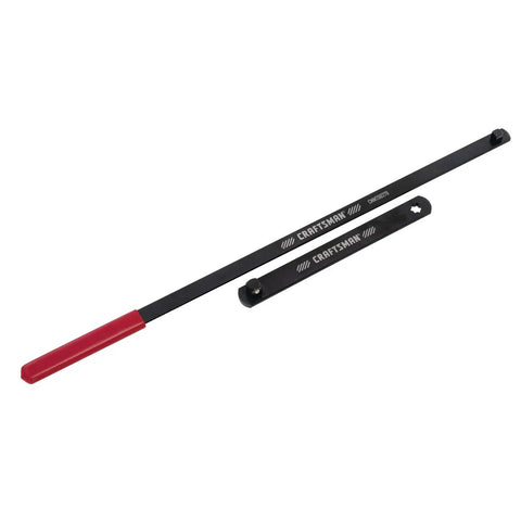 Serpentine Belt Tool Kit for Tight Pulleys with Easy Access Leverage Red Dipped Grip on durable metal bar