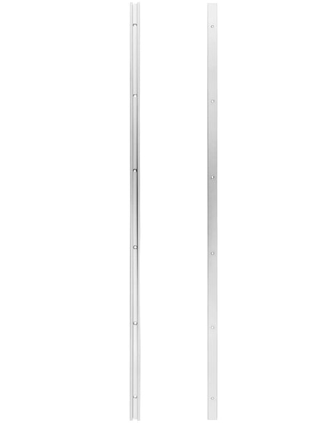 Aluminum T Track 36 Inch 4 Pack Universal Double Cut Profile With Predrilled Holes And Screws for woodworking projects.
