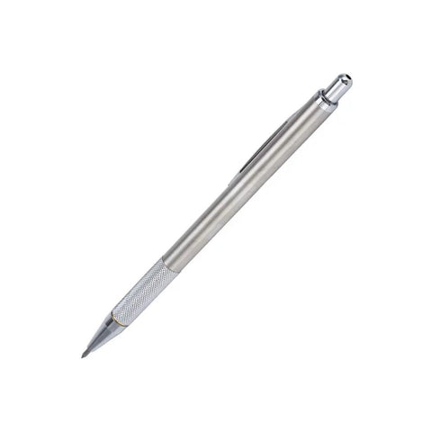 Top Shelf Diamond Tipped Engraving Pen For Glass And Metal With Killer Precision Scriber Tool in sleek silver finish.