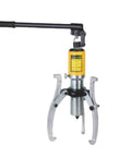30 Ton Hydraulic Gear Puller Kit With Wheel Bearing Puller Separator tool, showing 3 jaw configuration for bearings