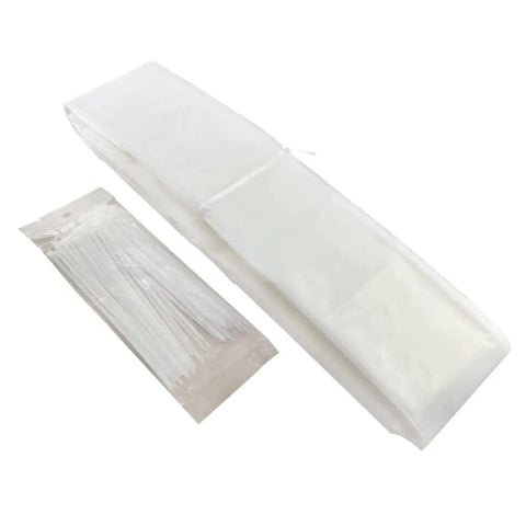 72 Ft Dust Extractor Bags 4 Pack With Continuous Liner For Longo Pack Fits Concrete Grinding Sawing And Drilling Applications Dust Free