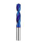 Professional Grade Tungsten Carbide Drill Bits For Hard Metal And Steel CNC Twist Drills With Sharp Cutting Edges Precision Ground Full Size Kit Ranging From 1.0mm To 20.0mm Including The Massive 17.5mm Option For All Your Tough Industrial Jobs Today, blue carbide twist drill bit