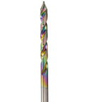 Stepped Point HSS Drill Bit Set One Quarter To One Half Inch In Pouch Case With 135 Degree Step Point Split Point Tips M2 Steel