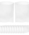 100 Count White EPE Foam Packing Bags for Shipping and Moving Thick Tear Resistant Cushion Pouches for Dishes Ornaments