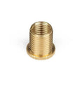 Gold Thread Adapter Nut Kit For M10x1.25 M10x1.5 M8x1.25 Aluminum Alloy Shift Gear Insert Kit Knob Accessories Easy Install Plug And Play Universal Car Modification New Condition gold threaded adapter nut, close-up