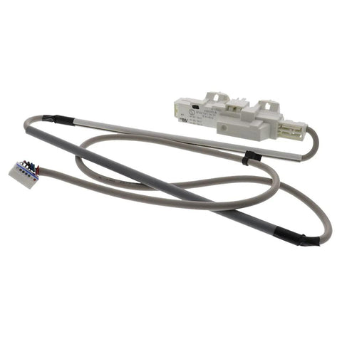 Washer Lid Latch Replacement W10619844 For Front Load Washers Replaces 8563937 with connecting cables shown