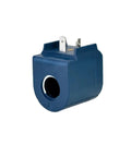 Heavy Duty 220V Refrigeration Coil With Fourteen Inch Inner Hole And Sixteen Inch Height For Stable Cooling side view connector.