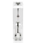 Side view of 15 Amp 1 Pole Smart Circuit Breaker Plug On Hydraulic Magnetic 120 Volt White LB115S With App Connectivity