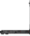 Side view of Intel Core I7-1185G7 Refurbished 13.3 Inch Latitude Rugged Laptop showing ports and solid design features.