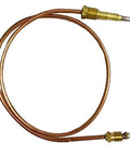 Lennox 74L57 gas fireplace thermocouple with copper tubing and brass fittings