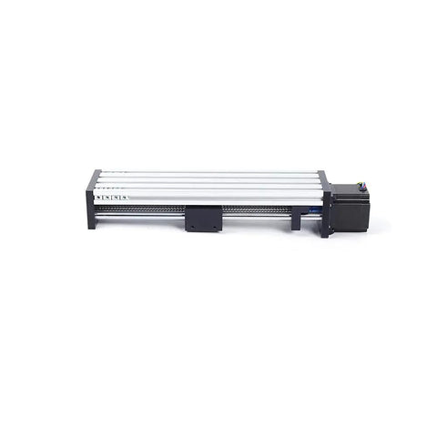 High Precision Linear Rail Stage With 100mm 200mm 300mm Travel Square Rails Mini Slide Table And NEMA 23 Stepper Motor