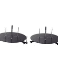 Straight Up Heavy Duty Wire Dispenser Rack And Portable Cable Management Tray with smooth rotating metal construction.