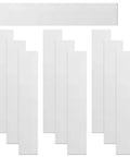 10 Piece Stainless Steel Shim Stock Set With 1 Inch Width And 6 Inch Length, 0.01 Inch Thick, Metal Shim Shims For Precise Alignment