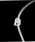 Clear adjustable flow control tube clip on flexible hose, Adjustable Flow Control Tube Clips For 1/4 And 5/16 Inch Hoses Lab Clamps.