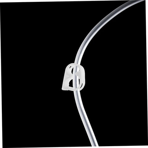 Clear adjustable flow control tube clip on flexible hose, Adjustable Flow Control Tube Clips For 1/4 And 5/16 Inch Hoses Lab Clamps.