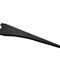 Sturdy Carbon Steel Shelf Brackets For Slotted Shelves Beefy Heavy Duty Wall Mount Hardware Easy Install Metal Brackets