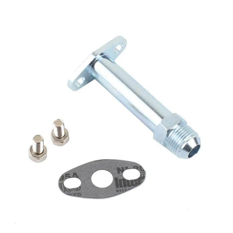 Heavy Duty Turbo Oil Drain Return Pipe Kit 10AN Fitting With 100mm Length Perfect For Garrett Gtx35 Gt30 Gt35 Gen2 And G Series Engines Upgraded To Max Flow And Stay Cool On The Track.