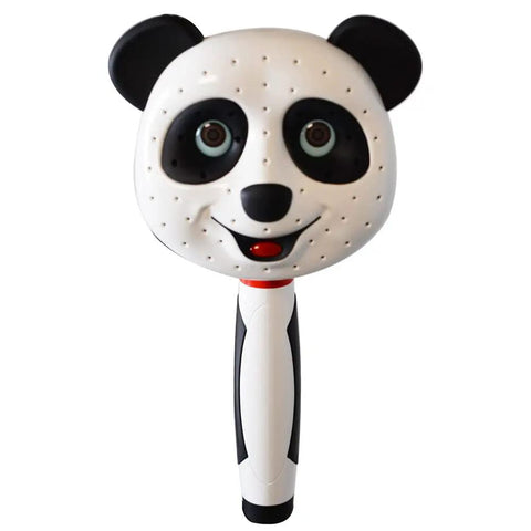 Panda handheld sprayer from Drill-Free Adjustable Height Shower Bar Kit With 5-Function Rainfall Shower Head and Panda Handheld Sprayer.