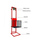 Heavy Duty Electric Hydraulic Scissor Lift Table With Portable Flatbed Cart For Smooth Freight Transport And Dependable Shop Floor Performance Built Like A Tank To Shift Heavy Loads Without Breaking A Sweat, featuring electric cranes and protective carrier.