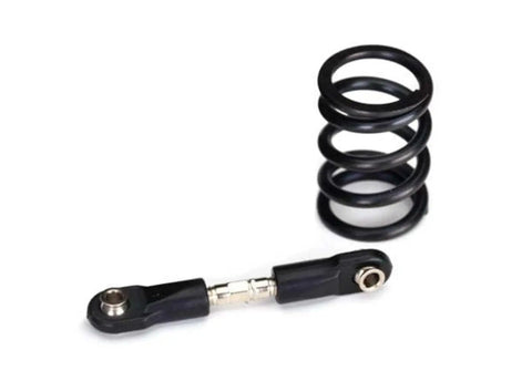 Beefy Steering Link And Heavy Duty Servo Saver Spring For 2085X Servo Steel Construction Upgrade For RC X Maxx And Compatible Models
