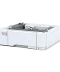 Dual Paper Input Tray With Hella 550 Sheet Capacity For Serious Print Grind This Black Cassette is a white paper tray for office printers.