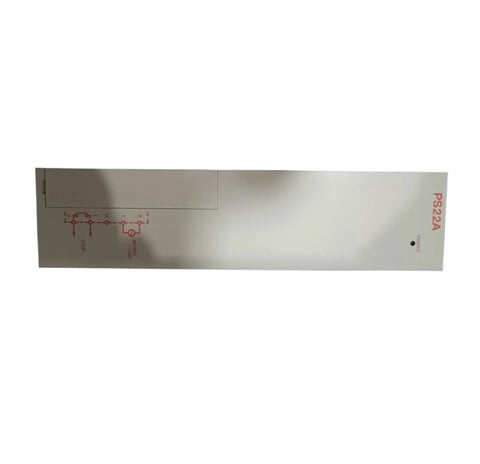 Heavy Duty Motor Driver Power Supply Module JACP PS22AV top view with labeling and indicator light for industrial automation use.
