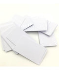 Top Shelf White Blank Inkjet Printable Card Stock Sheets Bulk Pack For ID Badges And Photo Prints Smooth Paper Feed on white background.
