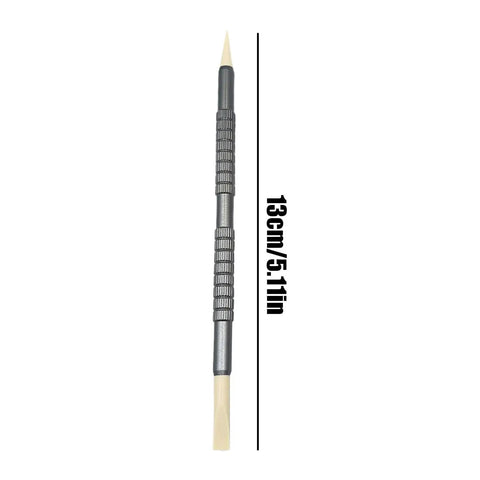 Precision Watch Cleaning Pen With Double Head Rubber Tips For Dials, Case Gaps, And Gear Clearance, 13cm length