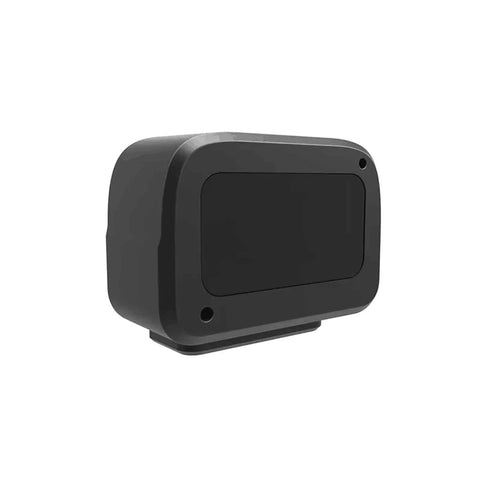 TF Nova Lidar Sensor Range Finder for bots and drones with 14m range, black compact module, side view, UART IO interface.