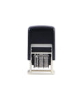 No Sweat Smooth Self Inking Date Roller Stamp With Crisp Adjust Dial Rugged Abs Alloy Frame for office use with date rollers.