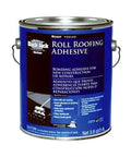 Roll Roof Adhesive For Bonding Sheets, Brushable Asphalt Based Liquid Roofing Glue, 3.6 Quart can