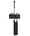 No Sweat Cordless Electric Chain Hoist And Wireless Stage Winch For Theater Rigging displayed with a black body and visible hook.