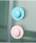 Self-Stick Drawer Knobs And Pull Handles Set 10 Pcs White Plastic ABS No Glue Required Peel And Stick installation on glass