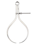 Yankee Style Spring Type Outside Calipers With Flat Legs And Quick Spring Nut, 12 Inch Capacity, metal tool against white background