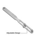 Adjustable Watch Back Remover Tool With Wrench Style Case Back Opener Kit for Battery Replacement and Watch Repair